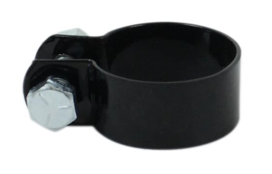 Universal 1 5/8" Black Exhaust Clamp