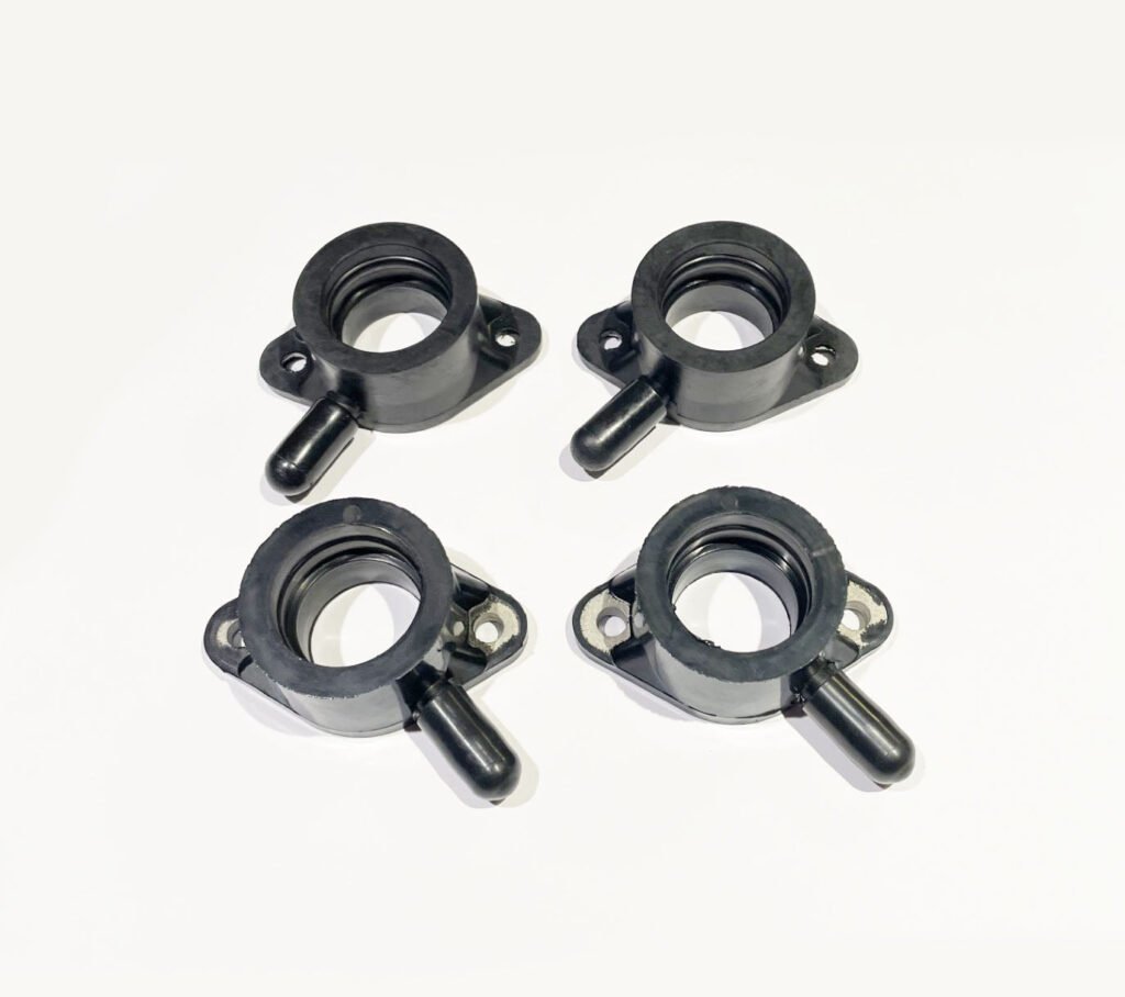 Kawasaki KZ650 Carburetor Holder Set/4 - 16065-047 - Replaces Kawasaki OEM 16065-046