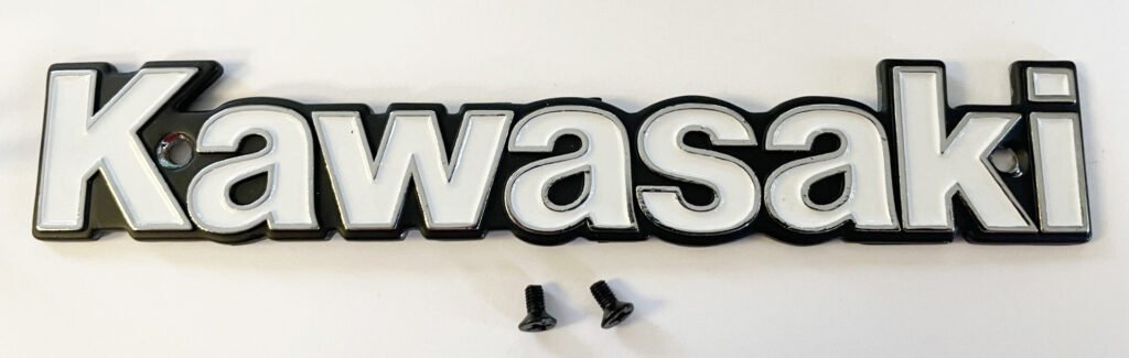 Kawasaki KZ1000 KZ750 KZ650 KZ200 Gas Tank Emblem - Replaces Kawasaki OEM 56014-1038