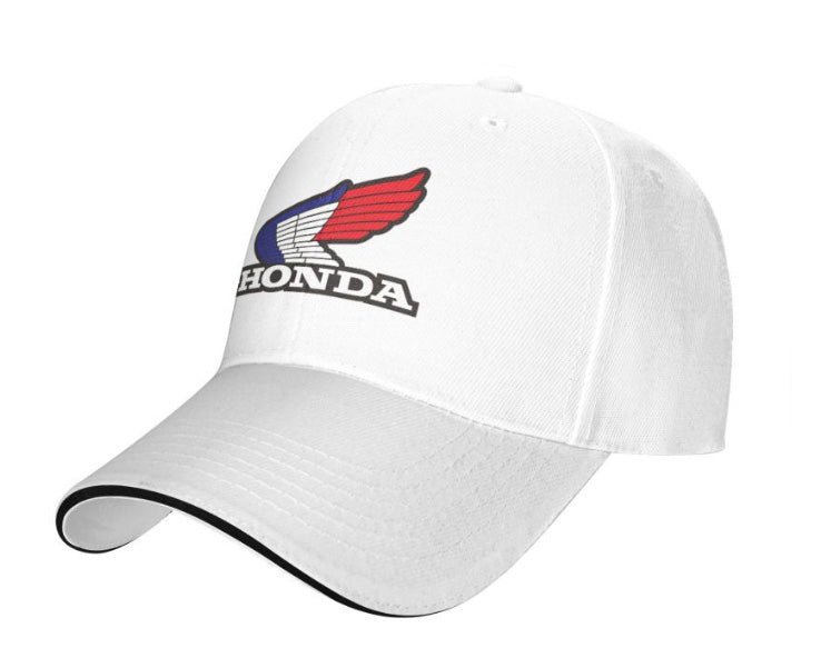 Universal White Honda Logo Hat