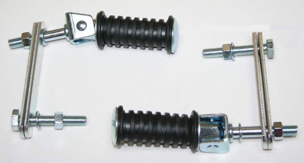Honda XR400 XR650 Swing Arm Mounted Enduro Rear Passenger Footpegs