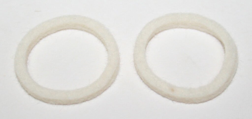 Honda CB750 CB550 CB500 CB350 Swing Arm Felt (Set/2) - Replaces Honda OEM 52145-283-000